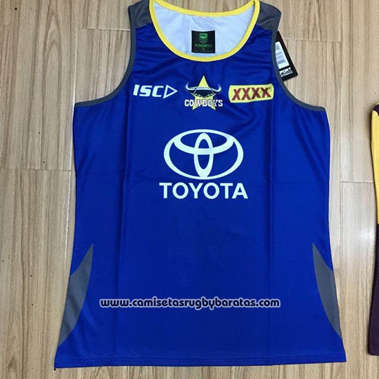 Tank Top North Queensland Cowboys Rugby 2018-2019 Azul